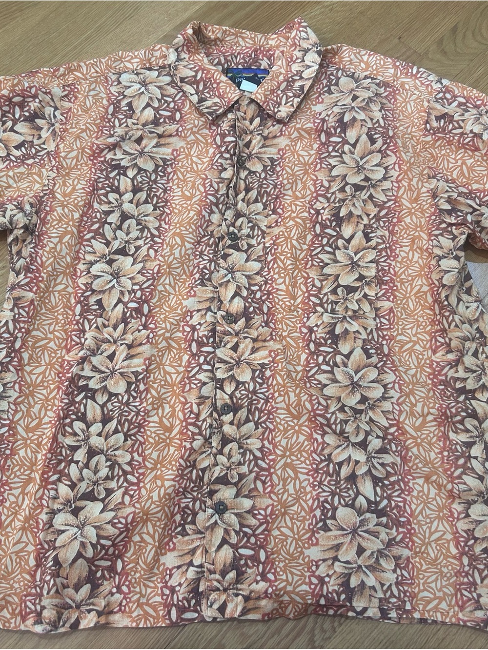 Pataloha Patagonia vintage 2000 y2k button up graphic shirt men’s extra large